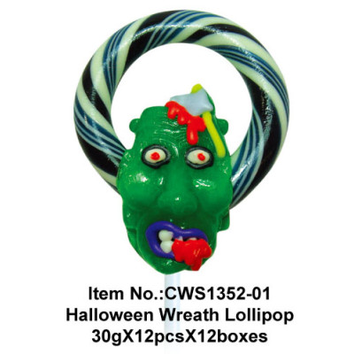 Halloween Wreath Lollipop A