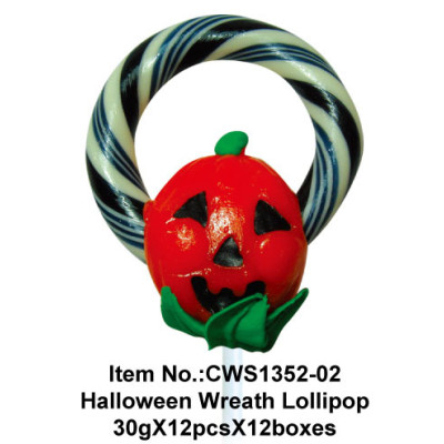 Halloween Wreath Lollipop B