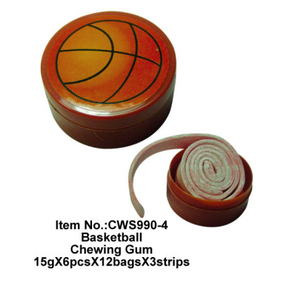 Basketball Chewing Gum