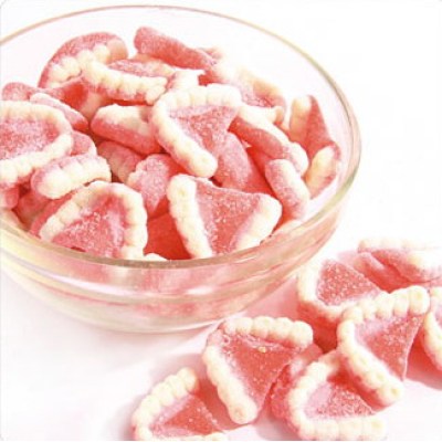 Gummy tooth candy