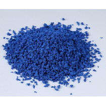 Dark Blue EPDM Rubber Granules