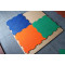 Interlocking rubber mat in different colors