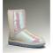 Womens Sparkles Boot Snowing Boot-White