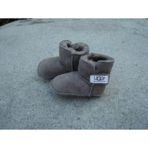 Christmas gift Baby ugg shoes,ugg baby shoes- Gray
