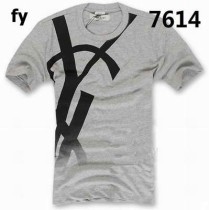 Yves Saint Lauren T-Shirt  YSL T-shirt--Short Sleeve
