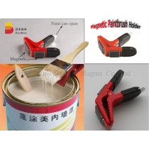 magnetic paintbrush holder/magnetic tool holder