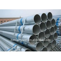 Galvanized steel pipe with socket