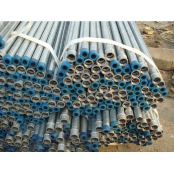 Hot dip galvanized steel pipes