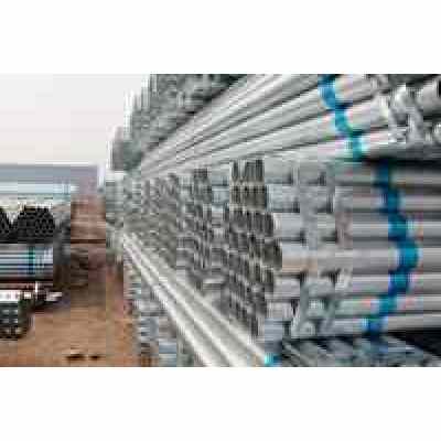 Hot dipped galvanized steel pipes