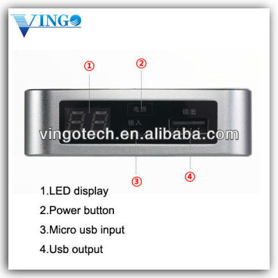 Vingo New Arrival Vgo-660 universal power bank 6000mah