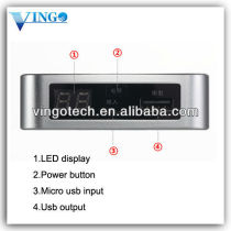 Vingo New Arrival Vgo-660 mobile power bank for smartphone external battery