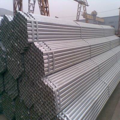 DIN2440 galvanizing steel pipe with threading and socket