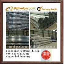 Pre Galvanized steel pipe bs1387