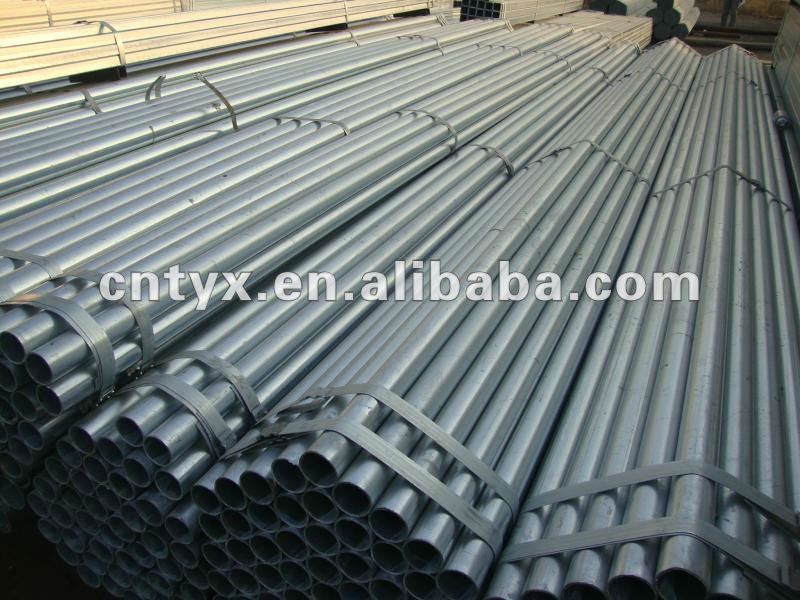 Galvanized steel pipe (round pipe)