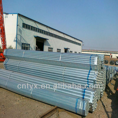Galvanized steel pipe (ASTM A53,BS4568,BS 1387)