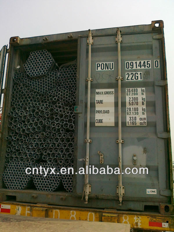 Galvanized steel pipe (ASTM A53,BS4568,BS 1387)