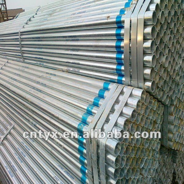 bs1387-85 Galvanized steel pipe
