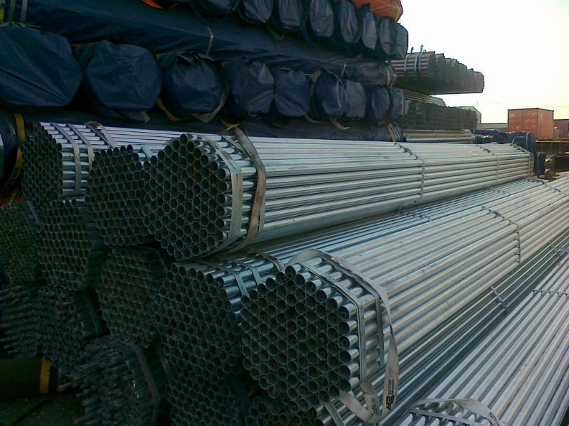 Galvanized steel pipe ( ASTM, BS standard)