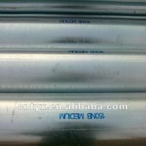 Bs 1387 Galvanized steel pipe/