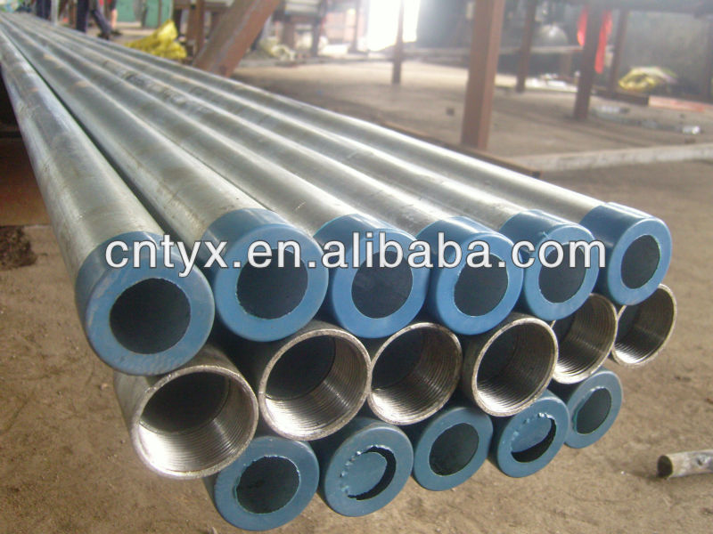 BS1387/ASTMA53 Round Galvanized Steel Pipe