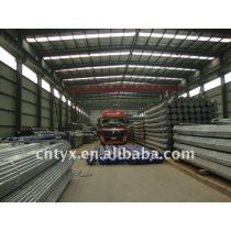 BS 1387 Pre Galvanized Steel Pipe/ pre galvanized pipe/ prepainting zinc coating pipe/80g/m2 galvanized steel pipe