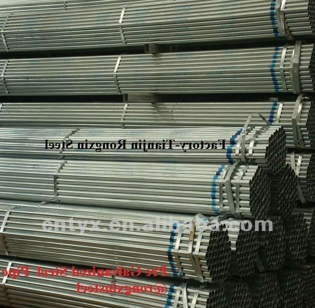 Pre Galvanized steel pipe bs1387