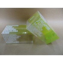 Printed plastic box