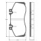 Benz Brake Pad Set 0024201520