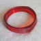 17MM Resin Bangle With Faceted Surface