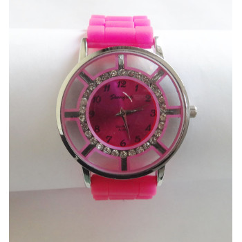 Fashion Lady's Shiny Color Watch