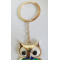Owl Shape Multicolor Keychain