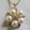 Free Shipping Fashion Long Pearl Pedant Necklace