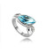 Fashion Lady's Oval Shape Crystal Ring