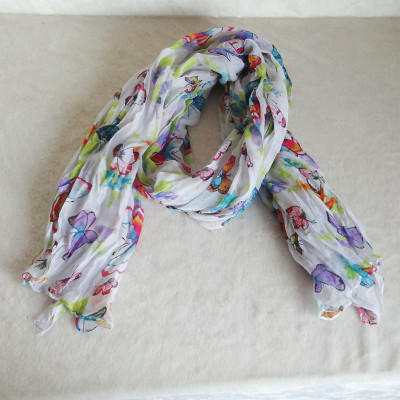 Girl's Pretty Polyester Scarf