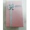 Free Shipping Cross Silk Box With Bow