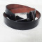 Stylish Black Leather Belt