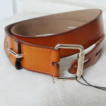 Fashion Brown Leather Belt