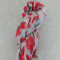 100% Viscose Strawberry Printed Scarf for Kids