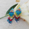 Fashion Girl's Colorful Beaded Earring
