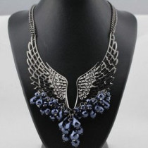 Free Shipping Hollow-out Wing Necklace