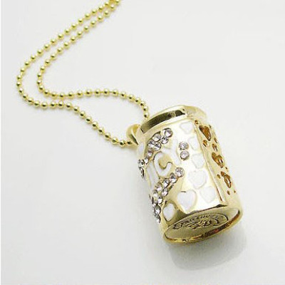 Free Shipping Zip-top Can Pendant Necklace