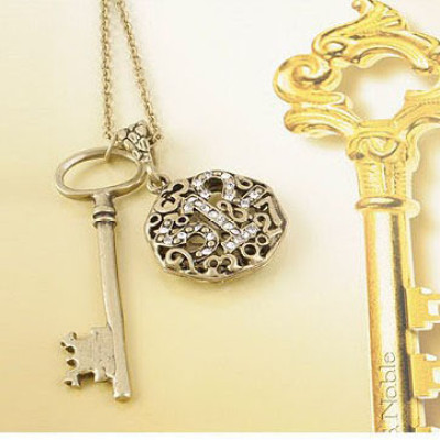 Free Shipping Key Pendant Necklace