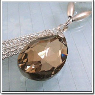 Free Shipping Crystal Drop Pendant Necklace