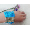 Elastic Bracelet With Multi-lines Rice Beads.