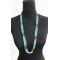 Free Shipping  Long Lady's Pretty Rice Beads Necklace