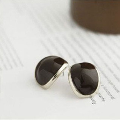 Coffee Bean Shape Earrings