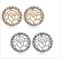 Free Shipping Hollow-out Flwer Shape With Rhinestones