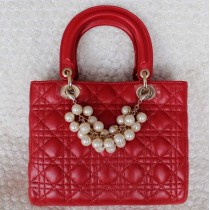 [Free Shipping]The Classical Handbag With Ornaments Pearl Chain