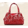 [Free Shipping]Wholesale Crocodile Pattern Leather Handbags