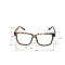 Free Shipping Fashion Style With Square Frame For Fashionable Men And Women Without Lenses